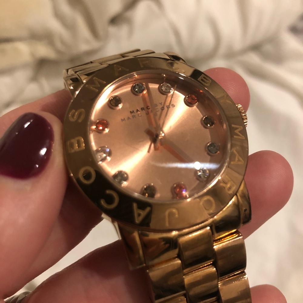 Marc Jacobs Amy Dexter Rose Gold watch 26mm